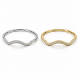 Bracciale rigido onda