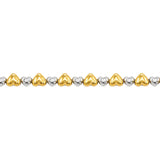 Bracciale cuore bis