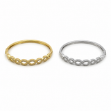 Bracciale rigido infinito