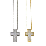Collana croce cubotto