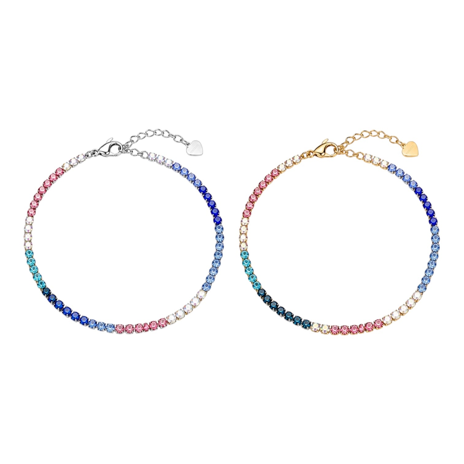 Cavigliera tennis sfumatura