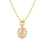 Collana fleur tulip