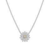 Collana tennis nido fiore