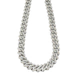 Collana groumette strass big