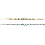 Bracciale sfere di luce pastel