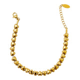 Bracciale cuori lisci