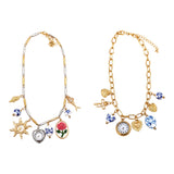Collana tulip orologio
