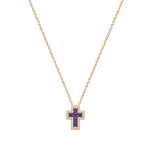Collana piccola croce colors
