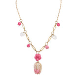 Collana tulip pink