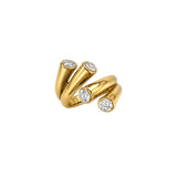 Anello vela strass