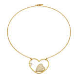 Collana cuore aperto