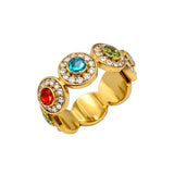 Anello scintillante