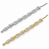 Bracciale snake intreccio