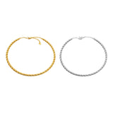 Collana bold intreccio