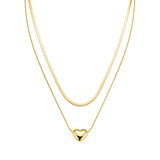 Collana doppio amore