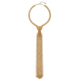 Collana cravatta gold