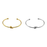 Bracciale rigido nodo