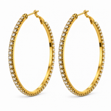 Cerchio strass 50 MM