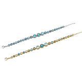 Bracciale sfere di luce pastel