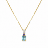 Collana acquamarina