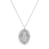 Collana madonnina in perla