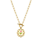 Collana fleur tulip