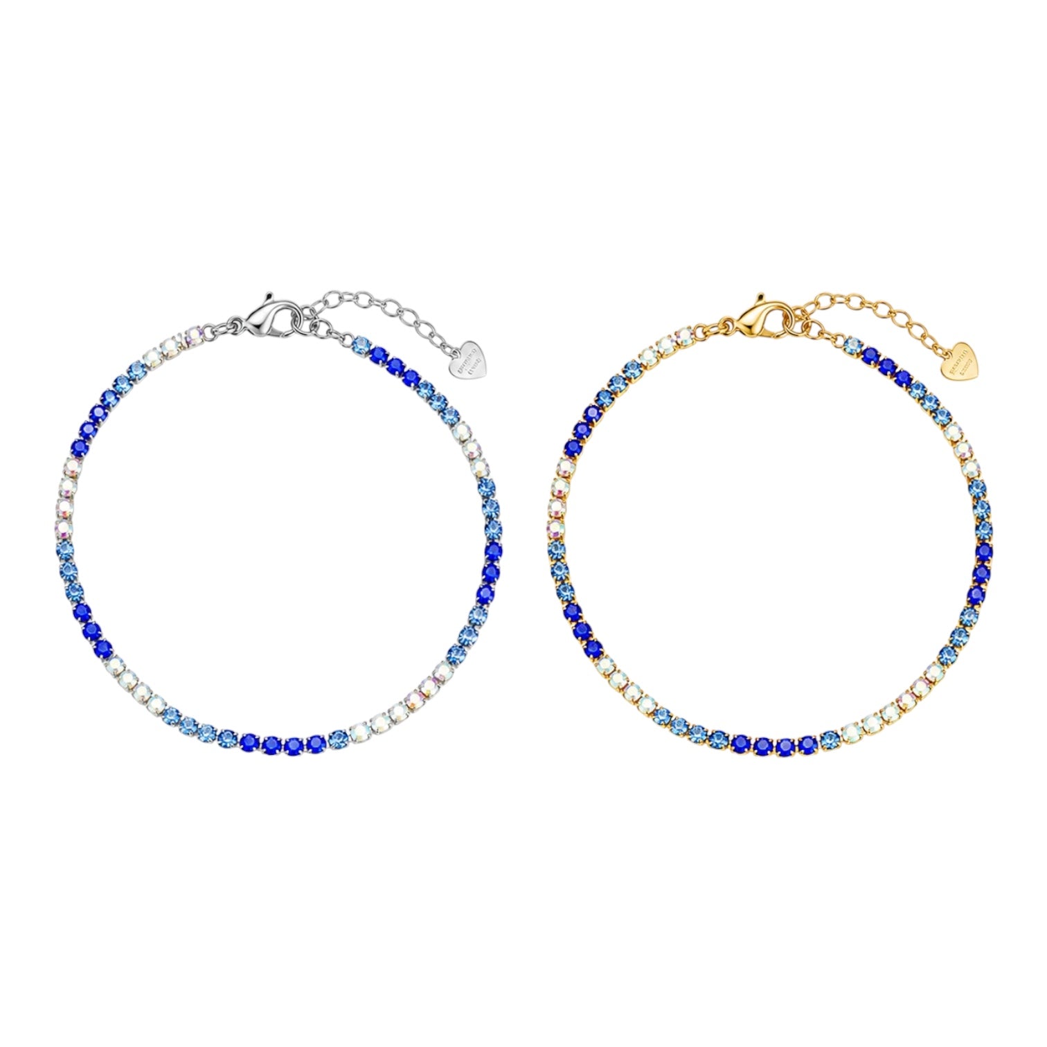 Cavigliera tennis sfumatura
