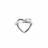 Anello cuore traforato
