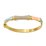 Bracciale rigido smaltato